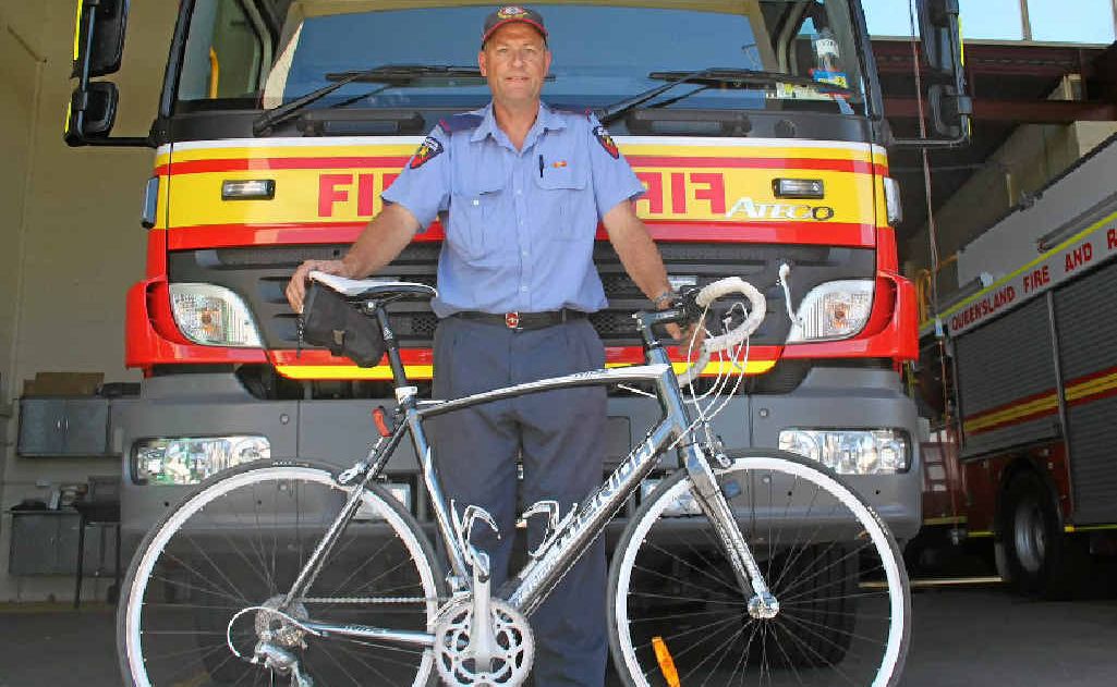 FOR A CAUSE: Dave Best will be riding on behalf of the Queensland Rural Fire Service. FOR A CAUSE: Dave Best will be riding on behalf of the Queensland Rural Fire Service.